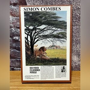 An African Experience Simon Combes 1993 500 Pcs Jigsaw Puzzle FX Schmid No 90049
